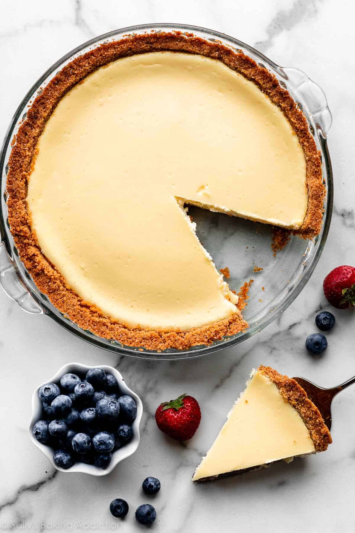 Cheesecake Pie: Quick, Creamy, & Hassle-Free (No Springform!)